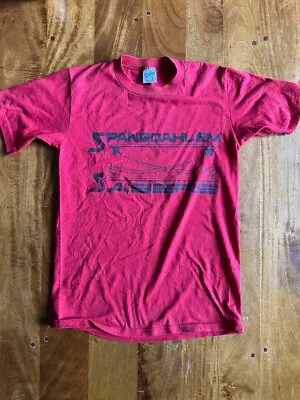 RARE Men's Vintage VELVA SHEEN Tee Tshirt T-shirt | XS Extra-small | Red • $15.40