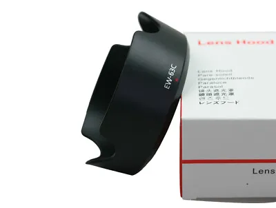 EW-63C Lens Hood For Canon EF-S 18-55mm F/3.5-5.6 IS STM 58mm Boxed - UK STOCK • £7.95