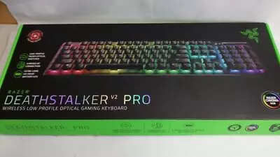 Razer DeathStalker V2 Pro TKL Optical Wireless Gaming Keyboard • $658.59
