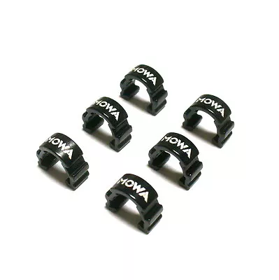 Gobike88 MOWA C-Clip Cable Guide For MTB 6 Pieces Black Q32 • $2.48