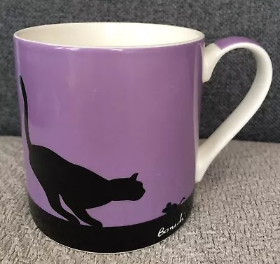 Fairmont & Main England Purple Cat And Mouse Mug • £8.45