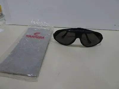 Vintage 1980's CARRERA 5586 96 Black Foldable Men’s Sunglasses NEW..read Desc • $78.93