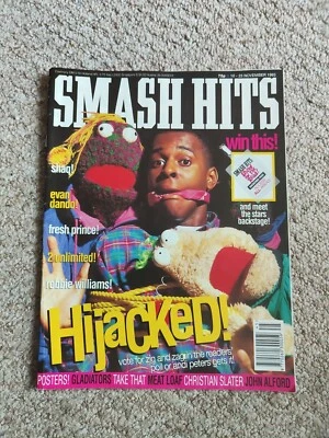 £3 • Buy SMASH HITS MAGAZINE November 1993 Andy Peters / Zig & Zag Cover