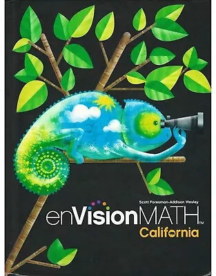 EnVision Math California Student Textbook Randall Charles 2009 Scott Foresman  • $18.11