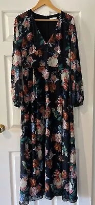 Cooper St Clothing - Floral Long Sleeve Maxi Dress - Size 12 • $99.95