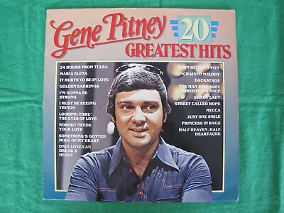 Gene Pitney - Gene Pitney : 20 Greatest Hits Lp • £10