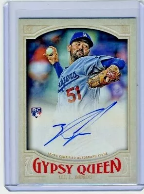 Zach Lee 2016 Topps Gypsy Queen Certified  Autograph Auto Card Padres • $3.25