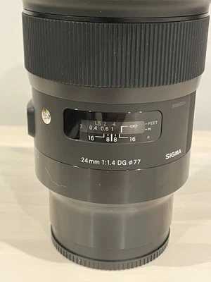 $750 • Buy Sigma Art 24mm F/1.4 DG DN Lens For Sony E-Mount