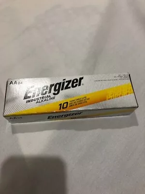 Energizer EN91 1.5V AA Industrial Alkaline Battery - Pack Of 24 • $11.99