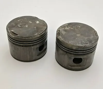 2PC Continental 4557 Piston Vintage Aviation Equipment Aircraft Replacement Part • $55.25