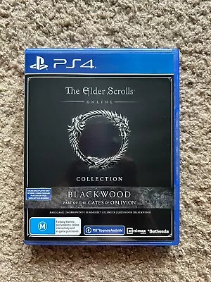 The Elder Scrolls Online Blackwood Collection - PS4 With PS5 Upgrade - Brand New • $100