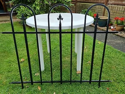 Metal Fence Railings  - Two Panels • £20