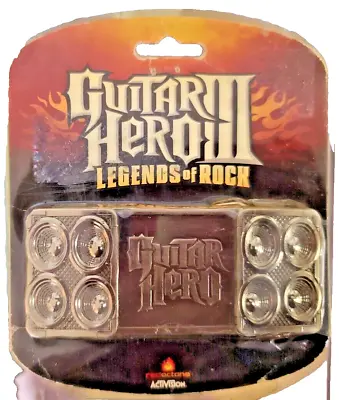 GUITAR HERO III Legends Of Rock Music Video Red Octane Unisex BELT BUCKLE 4  New • $15.99