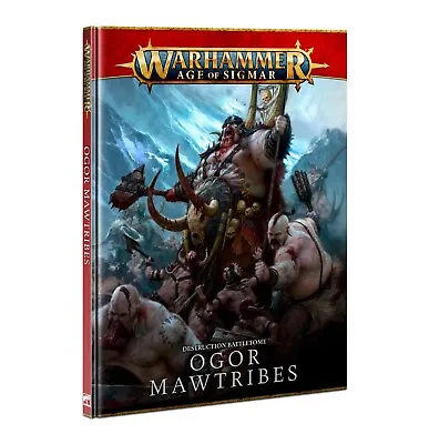 2022 Battletome Ogor Mawtribes Book Warhammer AOS Age Of Sigmar NEW • $46.75