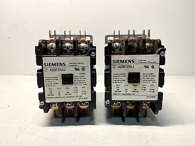 SIEMENS/FURNAS DEFINITE PURPOSE CONTACTOR 42BF35AJ- Lot Of 2 • $40