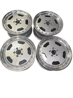 MERCEDES AMG BBS W140 S707273 Forged 2 Piece Wheels Rims Set 18x8.5 ET44.5x112 • $4000