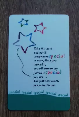 £1.99 • Buy Sentimental Plastic Wallet/purse Keepsake Cards  Special 