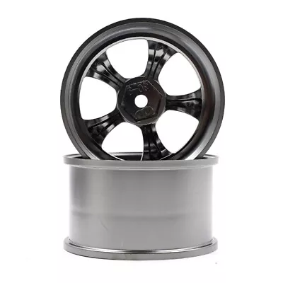 Overdose WORK VS KF 30mm Offset +9 2 Pcs Matte Black Metal Chrome For 1/10 RC • $29.11