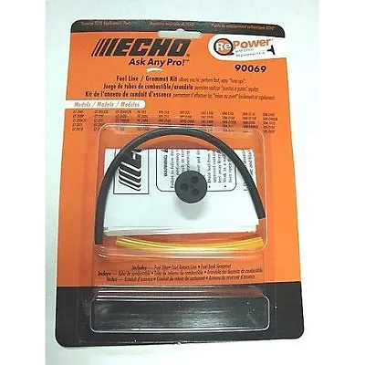 90069 Genuine Echo Fuel Gas Line Grommet Tune Up Kit Fits Gt-200 Gt-2400 Srm-210 • $11.99