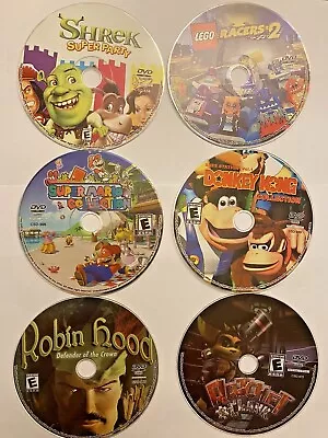 Vintage DVD Variety Games Lot- Pick Your Bundle. Super Mario Donkey Kong Sonic • $3.99