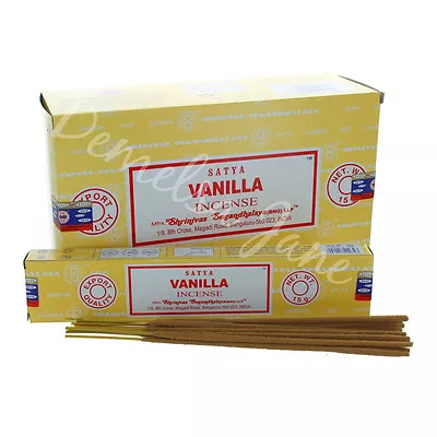 ❤️ Satya Genuine Nag Champa Incense Joss Sticks *BUY 6 GET 6 FREE* Insence 15g • £2.49