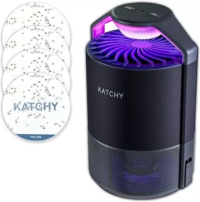 Katchy Automatic Indoor Insect Trap - Black • $25.95