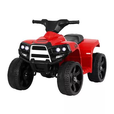 Rigo Kids Ride On ATV Quad Motorbike Car 4 Wheeler Electric Toys Battery Red • $74.73