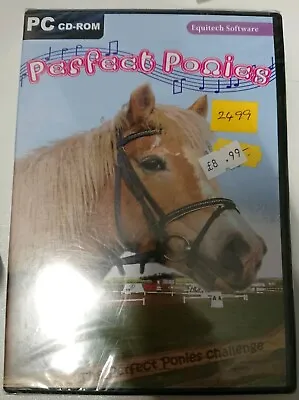 NEW Perfect Ponies PC CD-ROM Dressage To Music Freestyle Horses Computer Game • £0.99