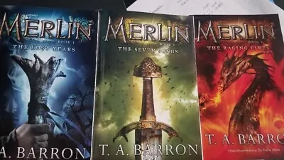 Merlin Books- T.A Barron- The Lost Years The Seven Songs And The Raging Fires • $8