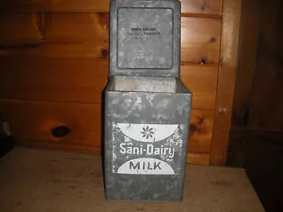 Vintage Metal Porch Dairy Box / Sani- Dairy • $50