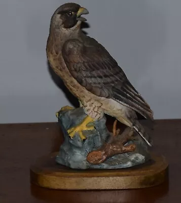 Stunning Vintage Porcelain Peregrine Falcon By Maruri. Beautiful Condition. • $42.90