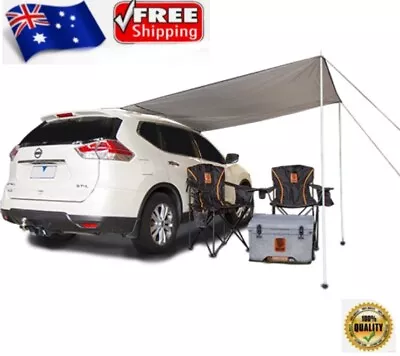 Car Side Awning 2.1m X 2m Quick Setup 4WD Camping Shade Top Roof 4X4 SUV Ute • $99