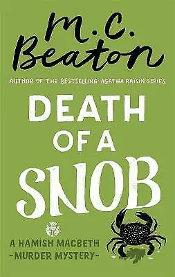 M.C. Beaton - Death Of A Snob  *NEW* + FREE P&P • £4.99