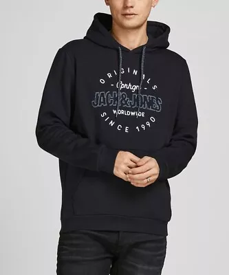 Jack & Jones Structure Hooded Sweatshirts Tap Shoe • £34.99