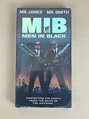 Men In Black (VHS 1997) Tommy Lee Jones Will Smith Factory Sealed New • $6.99