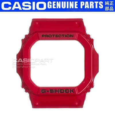 Genuine Casio Watch Bezel G-Shock GLS-5600L-4 GLX-5600-4 Gloss Red Cover Shell • $35.78