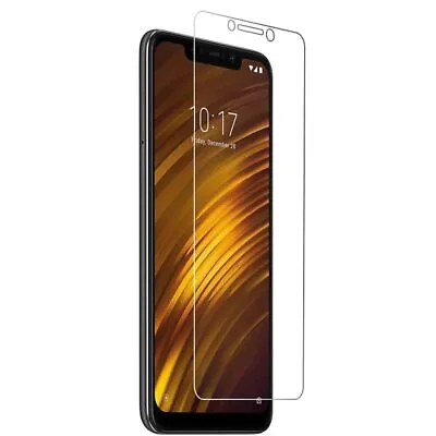 $13.85 • Buy (5 Pack) Tempered Glass Screen Protector Film For Xiaomi Pocophone F1