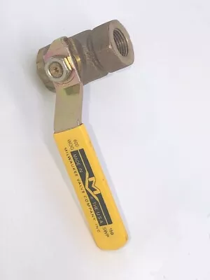 3/8  Female Full Port 600WOG NPT Brass Ball Valve FIP Threaded • $4.50