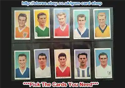 Kellogg - International Soccer Stars 1963 (vg) ***pick The Cards You Need*** • £2.35