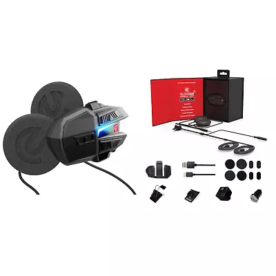 New UClear Motion HDX-V Single Comm Audio Kit Helmet Communicator Radio Headset • $319.95