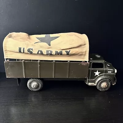 Vintage 1950's MARX LUMAR US Army Transport Carrier Truck #5417314 • $200