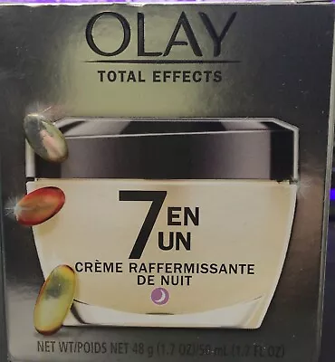 2pk-Olay Total Effects 7-in-1 Anti-Aging Night Firming Cream 1.7 Oz (d2) • $25.95