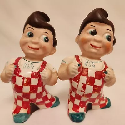 BOB'S BIG BOY SALT AND PEPPER SHAKERS 1956 Vintage • $95