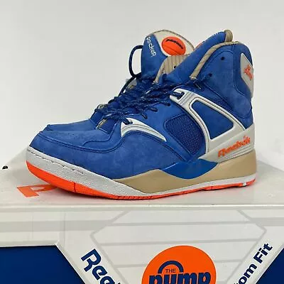 Reebok Classic The Pump Certified M44388 Basketball Blue Size 8 Limited Shoes • $282.74