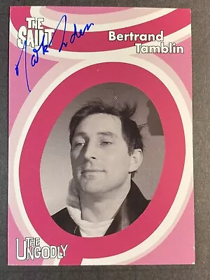 Mark Eden Signed The Saint Card Coa (003) • $8.05