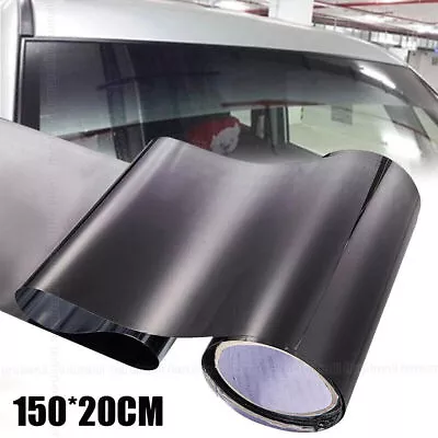 DIY Car Window Sun Visor Strip Tint Film Front Windshield UV Shade Decal Banner • $7.46