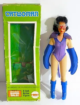 Vintage 1973 MEGO Worlds Greatest Super Heroes Batman & Robin Cat Woman With Box • $225