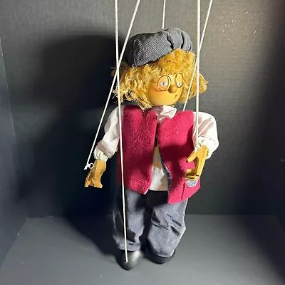 Tellon Collections Vintage String Wooden Marionette Puppet [Item 804] • $26