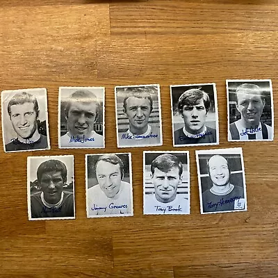 A&BC B&W Football Cards 1969/70 - Crinkle Cut X 9 • £1.99