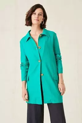 $33.65 • Buy Grace Hill Collared Jacket Womens Clothing  Jackets  Vests Jacket